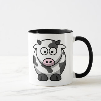 Taza loca de la vaca