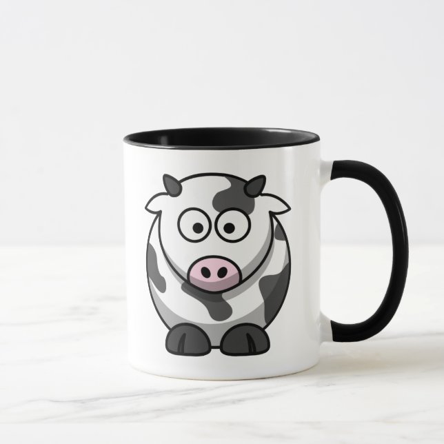 Taza loca de la vaca (Derecha)