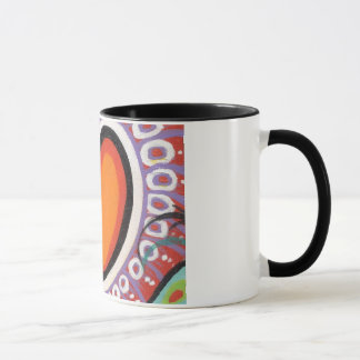 Taza loca del corazón