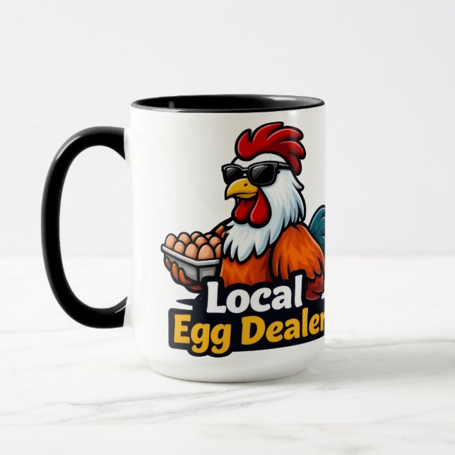 Taza Local egg dealer, gansta, roster. (Izquierda)