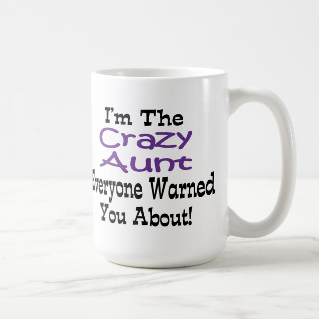 Taza Loco tía Mug (Derecha)