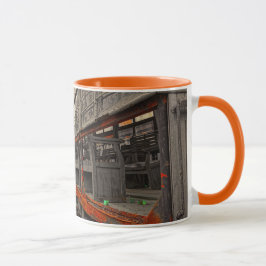 Taza Locomotora y vagones de tren ringer mug