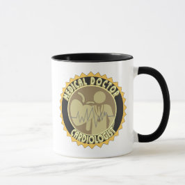 TAZA LOGO CARDIOLOGISTA - MÉDICA CARDIOLÓGICO