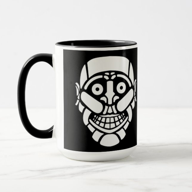 Taza Logo Cibersmio Black Mug (Izquierda)