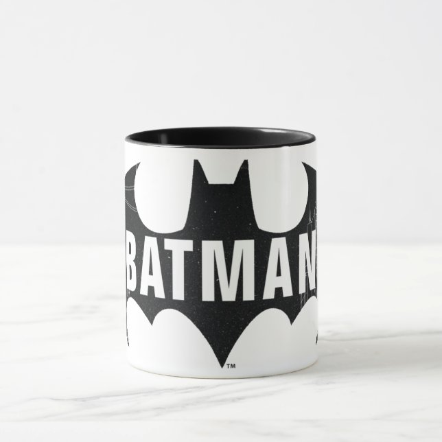 Taza Logo De Bat Con Comedor De Gótica (Centro)