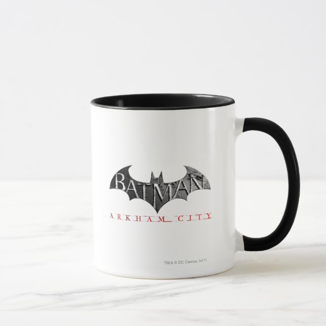 Taza Logo de Batman Arkham City (Derecha)