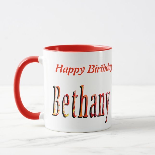 Taza Logo de Bethany Chicas (Izquierda)