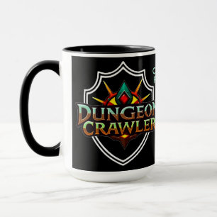 Taza Logo de color personalizado Dungeon Crawler 2