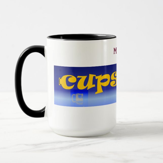 Taza Logo de Cups Mart (Izquierda)
