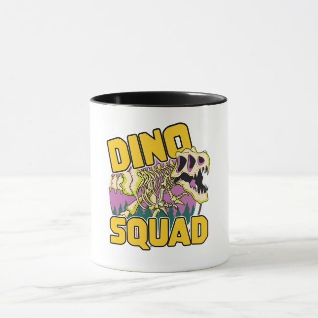 Taza Logo de Dino Squad (Centro)