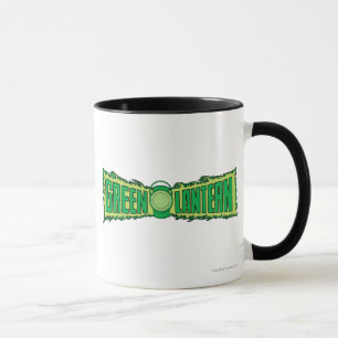 Taza Logo de Green Lantern con linterna