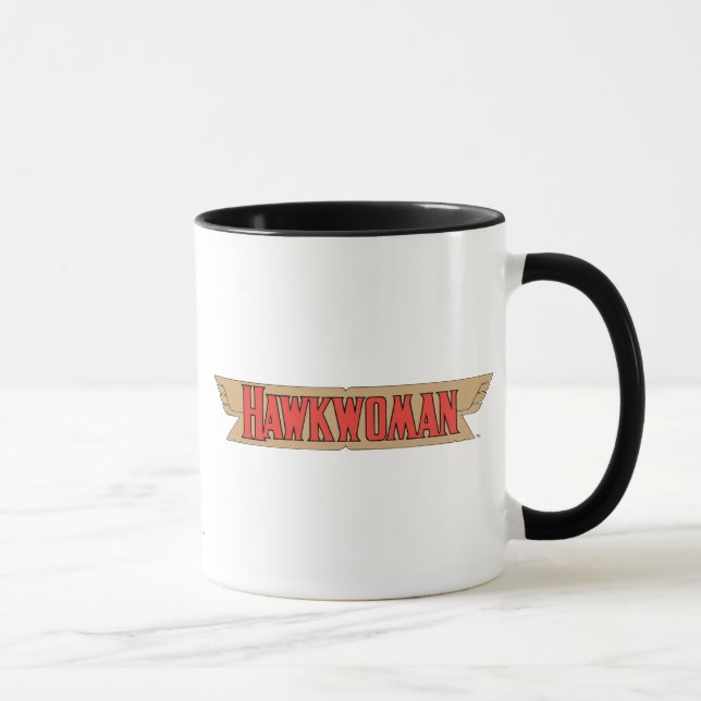 Taza Logo de Hawkwoman (Derecha)