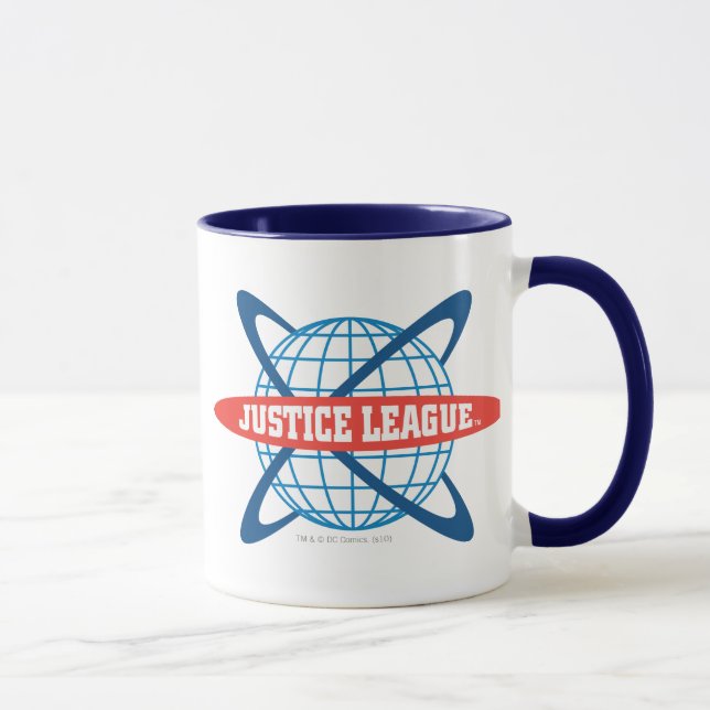 Taza Logo de la Liga de la Justicia (Derecha)