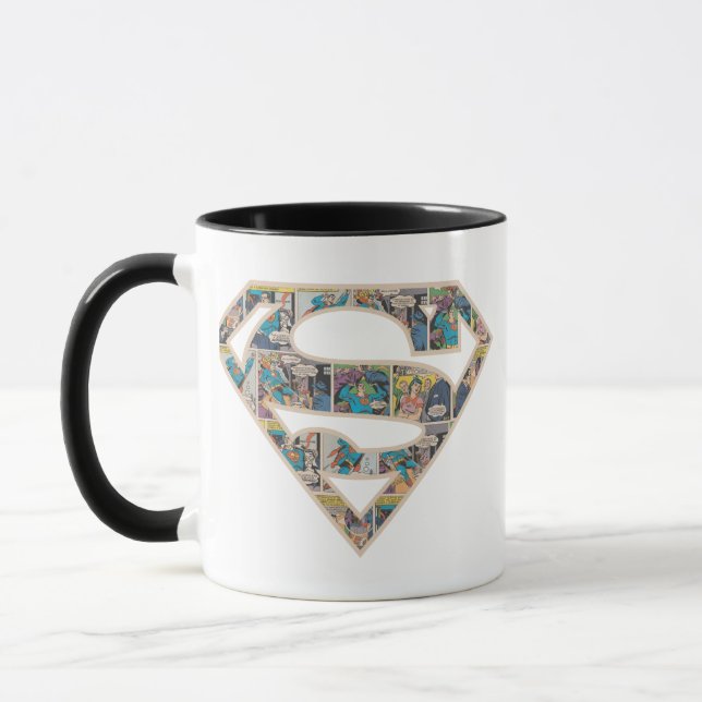 Taza Logo de Supergirl Comic Strip (Izquierda)