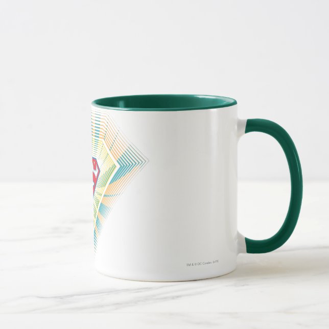 Taza Logo de Supergirl Groovy (Derecha)