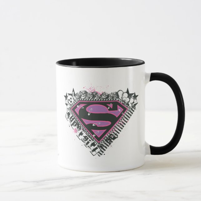 Taza Logo de Supergirl Pins (Derecha)