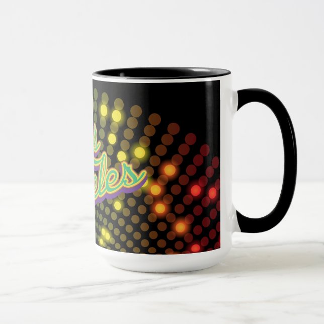 Taza Logo de Vintage Los Angeles (Derecha)