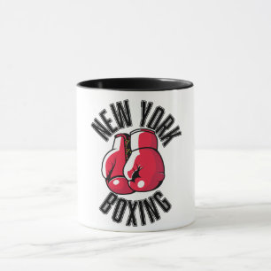 Taza Logo del Boxing de Nueva York