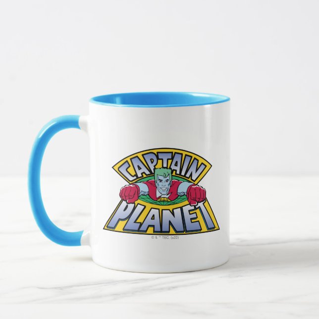 Taza Logo del planeta capitán (Izquierda)