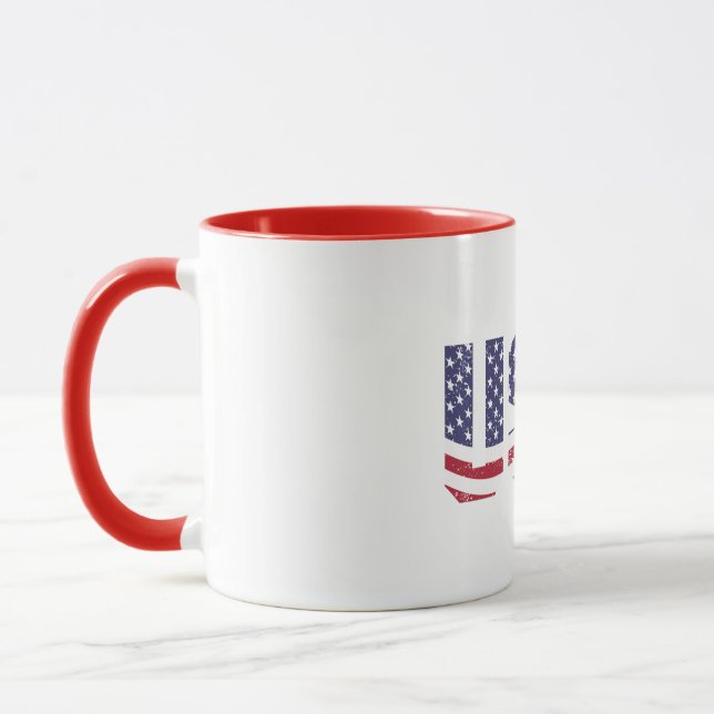 Taza Logo Patriótico "All American" (Izquierda)