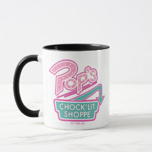 Taza Logo rosa de la tienda "chock'Lit" del Pop