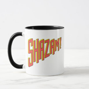 Taza Logo Shazam rojo/amarillo