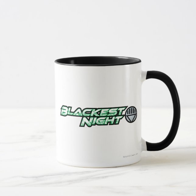 Taza Logotipo 2 de la noche negra (Derecha)