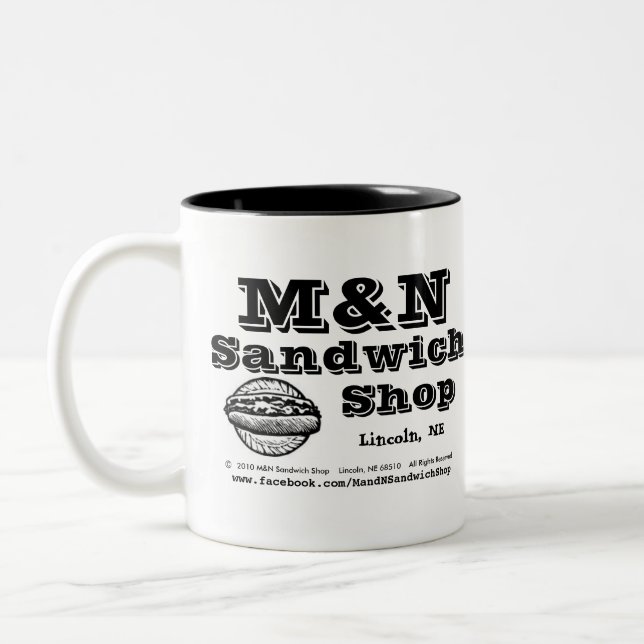 Taza - logotipo 2 de M&N (Izquierda)