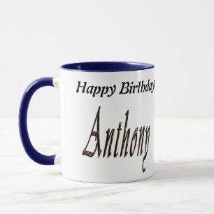 Taza Logotipo conocido de Anthony,