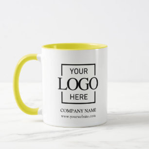 Taza Logotipo Corporativo Personalizado Marca de Empres