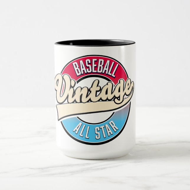 Taza logotipo de All Star Baseball (Centro)