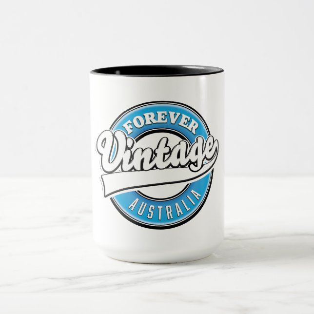 Taza Logotipo de Forever vintage Australia (Centro)
