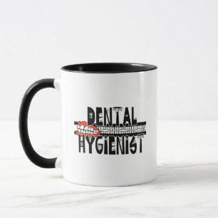 TAZA LOGOTIPO DE HIGIENISTA DENTAL