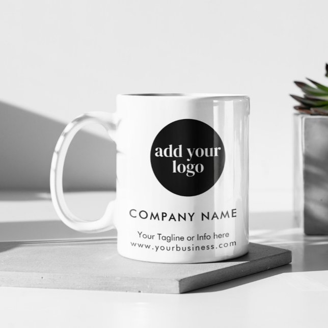 Taza Logotipo de la moderna compañía de Personalizados  (Subido por el creador)