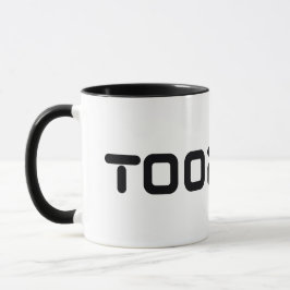 Taza Logotipo de letra digital Toonami