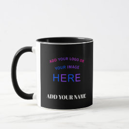 Taza Logotipo de marca comercial personalizada de Perso