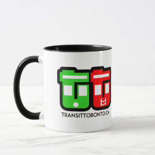 Taza Logotipo de transporte de Toronto