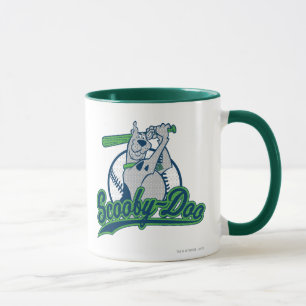 Taza Logotipo del béisbol de Scooby-Doo