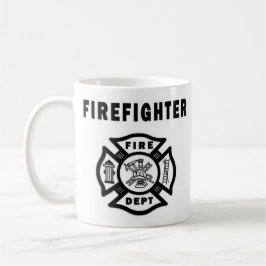 Taza Logotipo del bombero