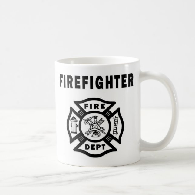 Taza Logotipo del bombero (Derecha)