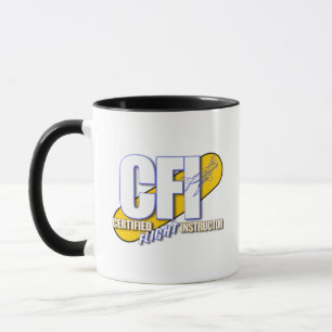 TAZA LOGOTIPO DEL CFI - INSTRUCTOR CERTIFICADO DEL