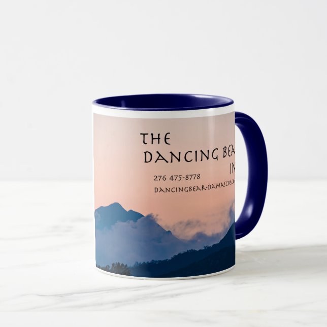 Taza Logotipo del oso bailarín (Anverso derecho)