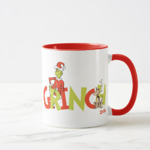 Taza ¡Logotipo del personaje Grinch! Gráfico