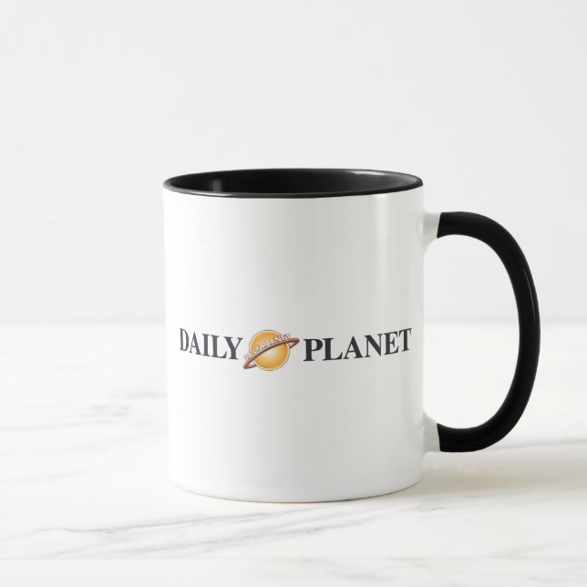 Taza Logotipo del planeta diario (Derecha)