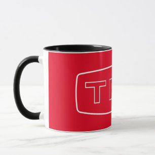 Taza Logotipo del triunfo TR6 - Blanco