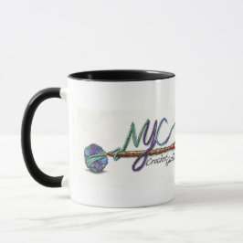 Taza Logotipo doble NYC Crochet Guilt Mug