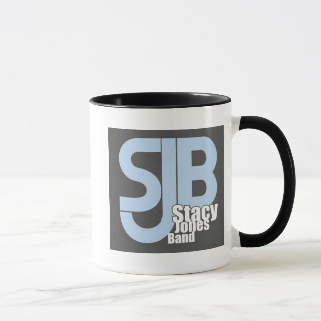 Taza Logotipo negro y azul (Derecha)