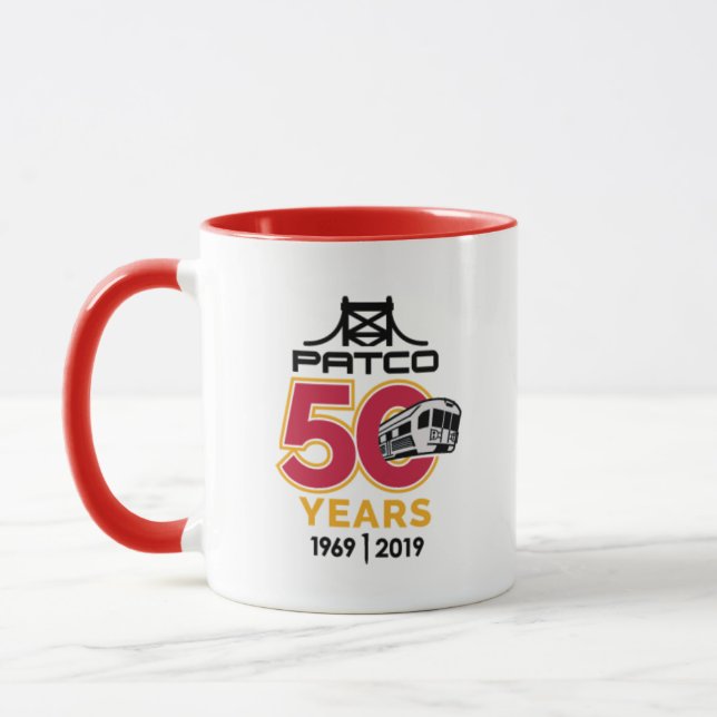 Taza Logotipo PATCO 50 Aniversario (Izquierda)