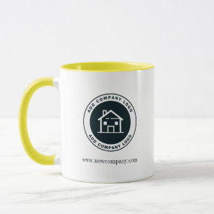 Taza Logotipo personalizado de empresa para empleados