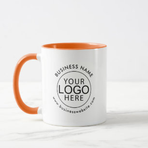 Taza Logotipo personalizado de promoción de negocios mo